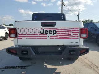 2020 Jeep Gladiator Sport S z VIN 1C6HJTAG8LL121995, wystawiony jako Copart lot #57208555 z przebiegiem 118 545 mil mil oraz Tytuł czysty. Historia ofert i sprzedaży dostępna na DreamBid. Obrazek 6.