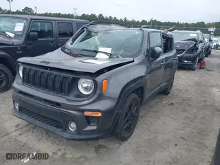 2020 Jeep Renegade Latitude with VIN ZACNJABB8LPL84242, listed as a IAAI auction lot 40763354 with NaN miles. Bid and sale history available at carsss.com. Image 17.