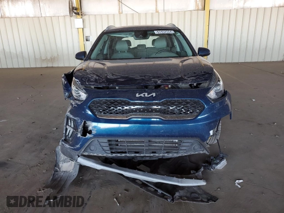 2022 Kia Niro LXS SE with VIN KNDCB3LC9N5545638, listed as a Copart auction lot 67452554 with 135,937 mi miles and Salvage Title. Bid and sale history available at carsss.com. Image 5.