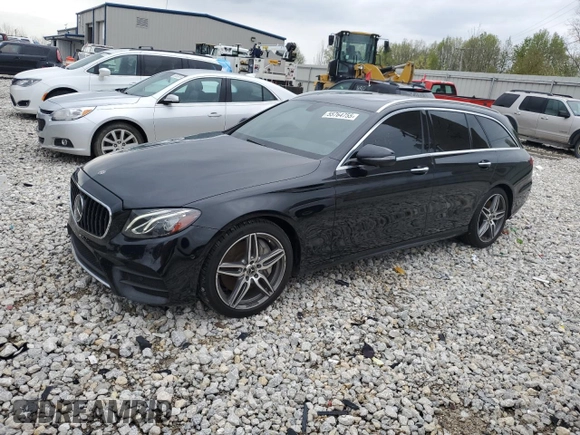 2019 Mercedes-Benz E 450 with VIN WDDZH6JB8KA519917, listed as a Copart auction lot 55764755 with 57,213 mi miles and Clean Title. Bid and sale history available at DreamBid. Image 1.