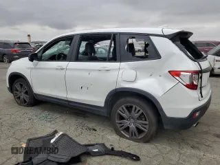 2021 Honda Passport EX-L with VIN 5FNYF7H51MB014345, listed as a Copart auction lot 71564754 with 46,944 mi miles and Salvage Title. Bid and sale history available at carsss.com. Image 2.