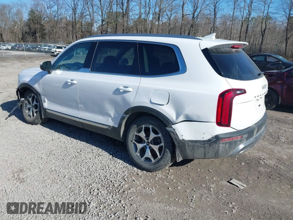 2022 Kia Telluride EX z VIN 5XYP34HC2NG260767, wystawiony jako IAAI lot #41816535 z przebiegiem 81 012 mil mil oraz . Historia ofert i sprzedaży dostępna na DreamBid. Obrazek 3.