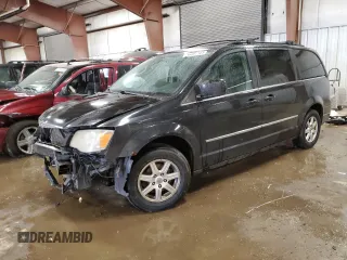2010 Chrysler Town & Country Touring Plus with VIN 2A4RR8D17AR452043, listed as a Copart auction lot 46997565 with 155,694 mi miles and Clean Title. Bid and sale history available at carsss.com. Image 1.