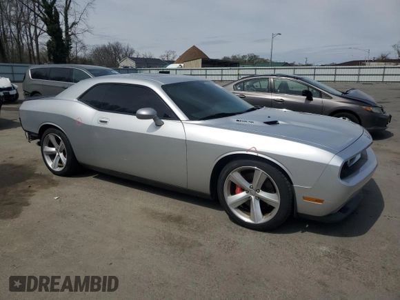 2010 Dodge Challenger SRT-8 with VIN 2B3CJ7DW7AH103481, listed as a Copart auction lot 50550225 with 50,353 mi miles and Salvage title. Bid and sale history available at DreamBid. Image 4.