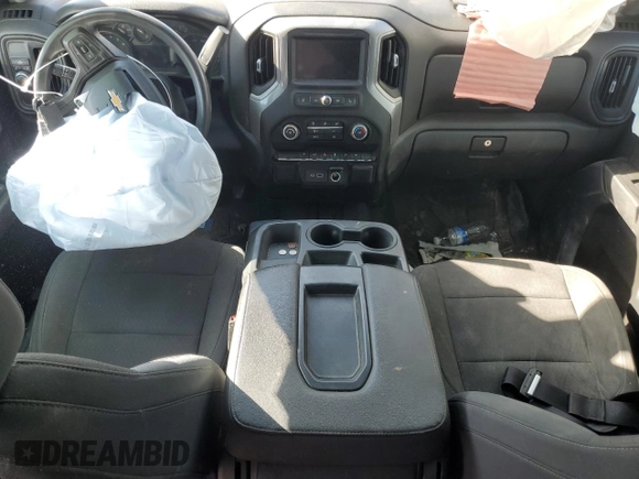 2022 Chevrolet Silverado 1500 Custom with VIN 1GCPWBEK0NZ140135, listed as a Copart auction lot 50816375 with 85,815 mi miles and Salvage Title. Bid and sale history available at DreamBid. Image 8.