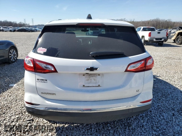 2018 Chevrolet Equinox LT with VIN 2GNAXJEV5J6134271, listed as a Copart auction lot 45498915 with 97,410 mi miles and Salvage Title. Bid and sale history available at carsss.com. Image 6.