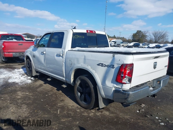 2018 Ram 1500 Big Horn z VIN 1C6RR7LG1JS113662, wystawiony jako IAAI lot #41274107 z przebiegiem 112 500 mil mil oraz . Historia ofert i sprzedaży dostępna na DreamBid. Obrazek 3.