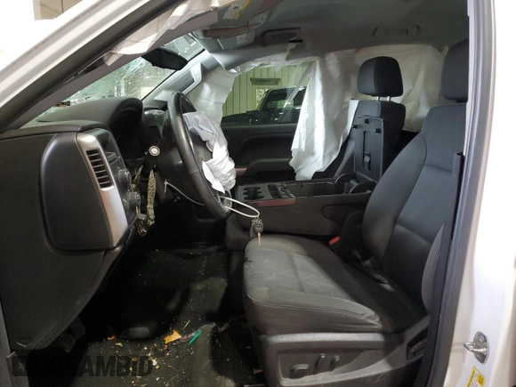2017 Chevrolet Silverado 1500 LT with VIN 1GCVKREC5HZ156419, listed as a Copart auction lot 51940425 with Not Provided miles and Salvage Title. Bid and sale history available at DreamBid. Image 7.