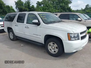2008 Chevrolet Suburban LTZ with VIN 3GNFC16018G107703, listed as a IAAI auction lot 42812873 with 143,603 mi miles and . Bid and sale history available at DreamBid. Image 1.