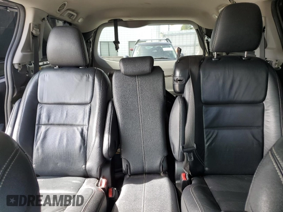 2017 Toyota Sienna SE with VIN 5TDXZ3DCXHS771231, listed as a Copart auction lot 50169225 with 81,910 mi miles and Salvage Title. Bid and sale history available at carsss.com. Image 10.