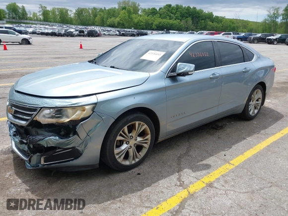 2014 Chevrolet Impala LT with VIN 1G1115SL6EU106743, listed as a IAAI auction lot 42336055 with 110,925 mi miles and . Bid and sale history available at DreamBid. Image 2.