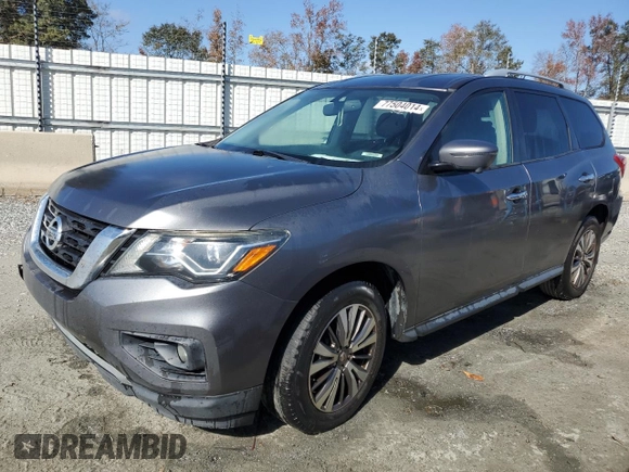 2018 Nissan Pathfinder SL with VIN 5N1DR2MN0JC616026, listed as a Copart auction lot 77504014 with 184,387 mi miles and Clean Title. Bid and sale history available at carsss.com. Image 1.