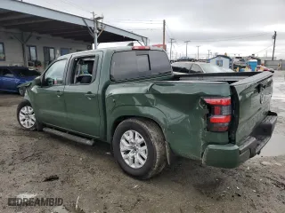 2024 Nissan Frontier SV with VIN 1N6ED1EJ8RN610758, listed as a Copart auction lot 44508075 with 3,600 mi miles and Salvage Title. Bid and sale history available at carsss.com. Image 2.