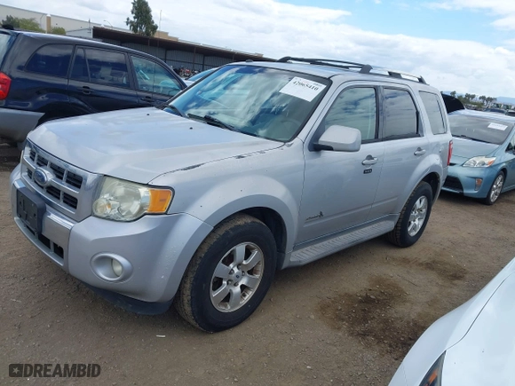 2009 Ford Escape Hybrid with VIN 1FMCU49319KA88009, listed as a IAAI auction lot 42065410 with 239,319 mi miles. Bid and sale history available at carsss.com. Image 2.