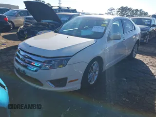 2012 Ford Fusion SEL with VIN 3FAHP0JAXCR305697, listed as a IAAI auction lot 41620691 with 264,270 mi miles. Bid and sale history available at carsss.com. Image 2.