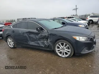 2014 Mazda Mazda6 i Touring with VIN JM1GJ1T64E1122945, listed as a Copart auction lot 49297615 with 185,243 mi miles and Salvage Title. Bid and sale history available at carsss.com. Image 4.