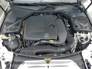 2023 Mercedes-Benz C 300 with VIN W1KWK8DB2PG119688, listed as a Copart auction lot 66155854 with 13,186 mi miles and Salvage Title. Bid and sale history available at DreamBid. Image 11.