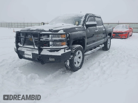 2014 Chevrolet Silverado 1500 LTZ with VIN 3GCUKSEC5EG291026, listed as a IAAI auction lot 41286574 with 124,615 mi miles and . Bid and sale history available at DreamBid. Image 2.