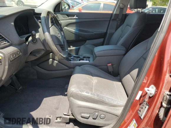 2018 Hyundai Tucson SEL with VIN KM8J3CA46JU814206, listed as a Copart auction lot 54774265 with Not provided miles and Salvage title. Bid and sale history available at DreamBid. Image 7.