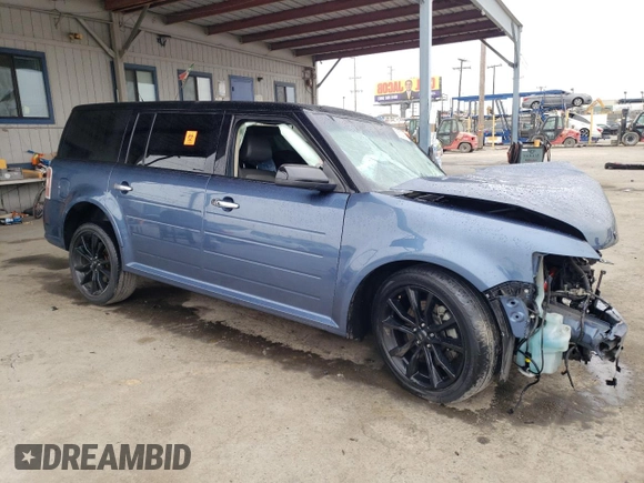 2019 Ford Flex SEL with VIN 2FMGK5C87KBA00260, listed as a Copart auction lot 58532594 with 0 mi miles and Non Repairable. Bid and sale history available at carsss.com. Image 4.