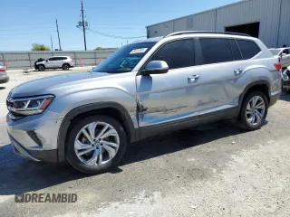 2021 Volkswagen Atlas 3.6L V6 SE w/Technology with VIN 1V2KR2CA7MC521346, listed as a Copart auction lot 49491205 with 86,784 mi miles and Non Repairable. Bid and sale history available at carsss.com. Image 1.