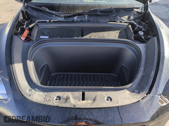 2023 Tesla Model Y Long Range with VIN 7SAYGDEE5PF850358, listed as a Copart auction lot 52581615 with 19,376 mi miles and Salvage Title. Bid and sale history available at DreamBid. Image 12.