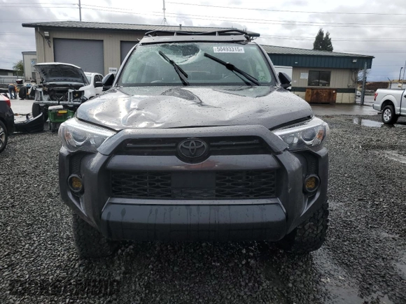 2022 Toyota 4Runner SR5 Premium with VIN JTENU5JR3N6067471, listed as a Copart auction lot 50493315 with 42,450 mi miles and Salvage title. Bid and sale history available at DreamBid. Image 5.