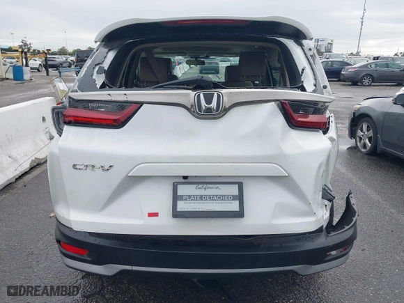2022 Honda CR-V EX with VIN 5J6RW1H59NA020450, listed as a IAAI auction lot 41765802 with 31,147 mi miles. Bid and sale history available at carsss.com. Image 16.