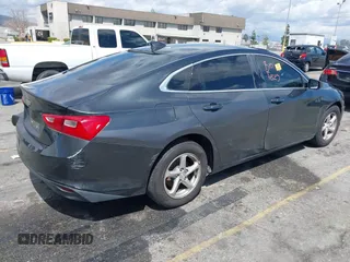 2017 Chevrolet Malibu LS with VIN 1G1ZB5ST6HF291854, listed as a IAAI auction lot 41831592 with Not Provided miles and . Bid and sale history available at DreamBid. Image 4.