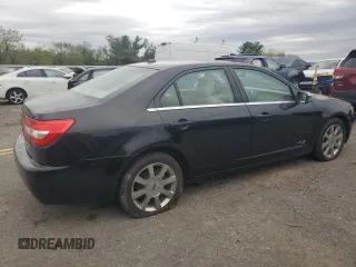 2008 Lincoln MKZ with VIN 3LNHM26T88R607985, listed as a Copart auction lot 52194065 with 146,509 mi miles and Salvage Title. Bid and sale history available at carsss.com. Image 3.