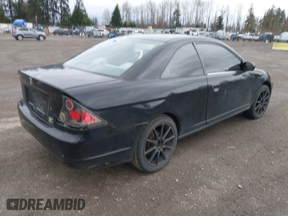 2002 Honda Civic EX with VIN 1HGEM22902L017014, listed as a IAAI auction lot 41841653 with 231,506 mi miles. Bid and sale history available at carsss.com. Image 4.