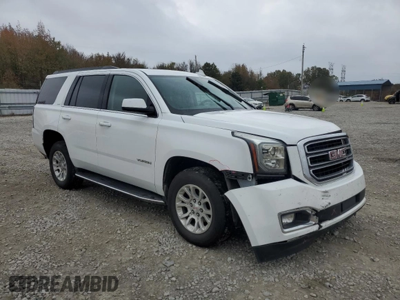 2020 GMC Yukon SLT with VIN 1GKS1BKC3LR168874, listed as a Copart auction lot 82103464 with 79,220 mi miles and Salvage Title. Bid and sale history available at DreamBid. Image 4.