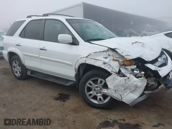 2004 Acura MDX Touring Pkg w/Navigation with VIN 2HNYD18874H545924, listed as a IAAI auction lot 41080740 with 343,574 mi miles. Bid and sale history available at carsss.com. Image 1.