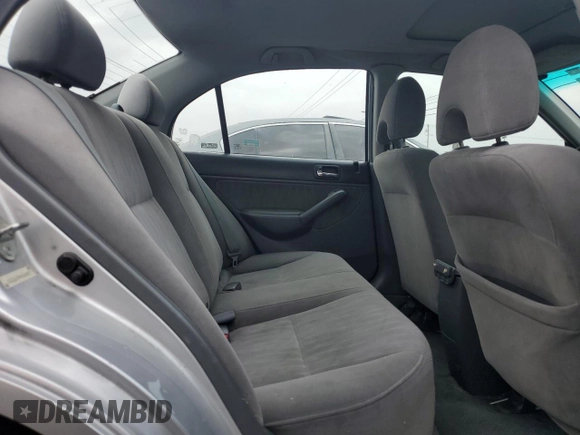 2004 Honda Civic EX with VIN 2HGES26744H506045, listed as a Copart auction lot 54428355 with 175,650 mi miles and Salvage Title. Bid and sale history available at DreamBid. Image 10.