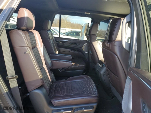 2021 Cadillac Escalade Premium Luxury Platinum with VIN 1GYS4DKL2MR100902, listed as a Copart auction lot 42522595 with 60,770 mi miles and Salvage Title. Bid and sale history available at carsss.com. Image 11.