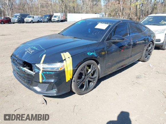 2019 Audi A7 Prestige with VIN WAUV2AF27KN028931, listed as a IAAI auction lot 42042526 with 50,581 mi miles and . Bid and sale history available at DreamBid. Image 6.