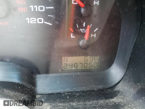 2008 Ford F-150 XLT with VIN 1FTPX12558FC08795, listed as a Copart auction lot 73108094 with 248,705 mi miles and Salvage Title. Bid and sale history available at carsss.com. Image 9.
