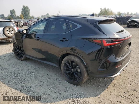 2022 Lexus NX with VIN JTJKKCFZ3N2005843, listed as a Copart auction lot 65653373 with 7,336 mi miles. Bid and sale history available at carsss.com. Image 2.