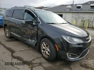 2017 Chrysler Pacifica Touring L Plus with VIN 2C4RC1EG9HR591943, listed as a Copart auction lot 47146785 with 69,638 mi miles and Salvage Title. Bid and sale history available at DreamBid. Image 4.