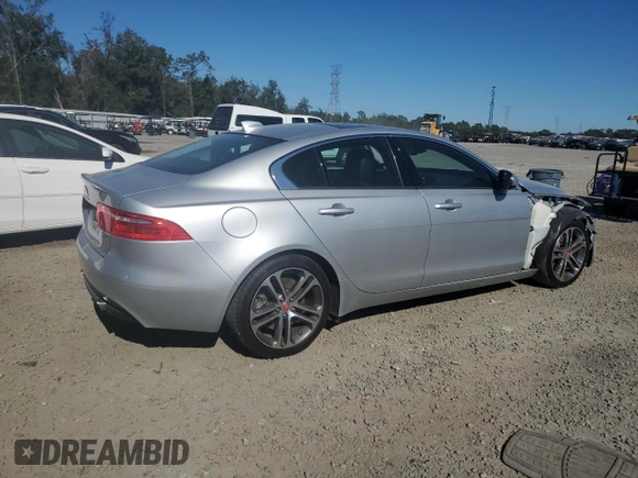 2017 Jaguar XE 35t Premium with VIN SAJAD4BV6HA965932, listed as a Copart auction lot 83215154 with 55,291 mi miles and Salvage Title. Bid and sale history available at DreamBid. Image 3.