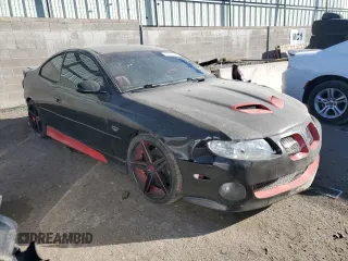 2006 Pontiac GTO with VIN 6G2VX12U26L541430, listed as a Copart auction lot 89139855 with 90,918 mi miles and Salvage Title. Bid and sale history available at carsss.com. Image 4.
