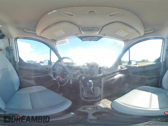 2017 Ford Transit Connect XL with VIN NM0LS6E73H1334462, listed as a Copart auction lot 55805875 with 83,311 mi miles and Salvage title. Bid and sale history available at DreamBid. Image 15.