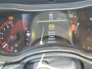 2018 Dodge Durango GT z VIN 1C4RDJDG3JC330448, wystawiony jako Copart lot #52618485 z przebiegiem 63 796 mil mil oraz Szkoda całkowita • Salvage title. Historia ofert i sprzedaży dostępna na DreamBid. Obrazek 9.