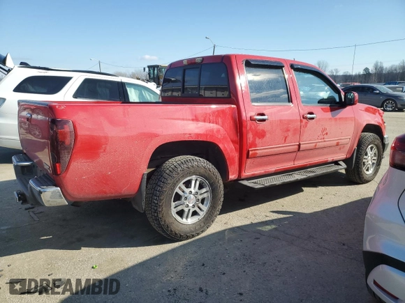 2012 GMC Canyon SLE2 with VIN 1GTH6PFE3C8119177, listed as a Copart auction lot 42168405 with 115,774 mi miles and Salvage title. Bid and sale history available at DreamBid. Image 3.