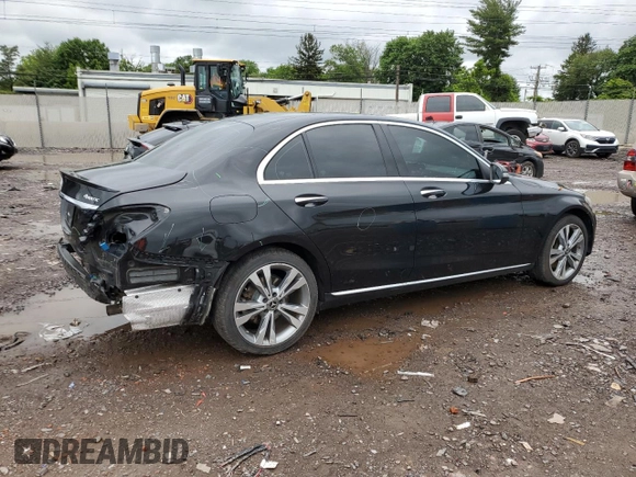 2018 Mercedes-Benz C 300 with VIN 55SWF4KB0JU280437, listed as a Copart auction lot 58002345 with 54,000 mi miles and Salvage title. Bid and sale history available at DreamBid. Image 3.