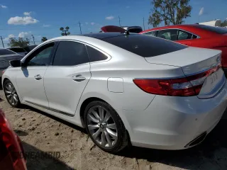 2013 Hyundai Azera with VIN KMHFH4JG3DA215115, listed as a Copart auction lot 75914224 with Not Provided miles and Salvage Title. Bid and sale history available at carsss.com. Image 2.
