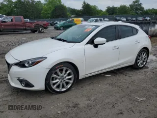 2015 Mazda 3 S Grand Touring with VIN JM1BM1M35F1247931, listed as a Copart auction lot 58580285 with 135,268 mi miles and Salvage title. Bid and sale history available at DreamBid. Image 1.