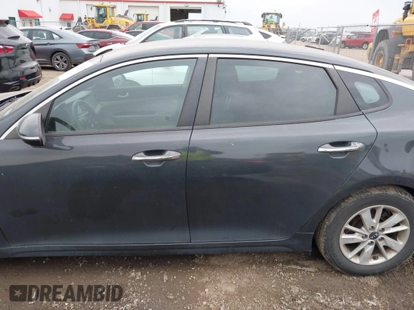 2016 Kia Optima LX with VIN KNAGT4L37G5070799, listed as a IAAI auction lot 41963239 with 116,308 mi miles. Bid and sale history available at carsss.com. Image 14.