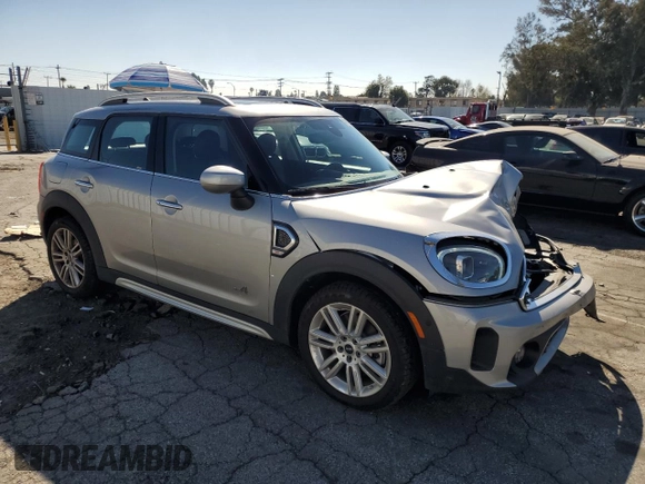2024 MINI Countryman Cooper S with VIN WMZ83BR00R3S17939, listed as a Copart auction lot 46455105 with 26,754 mi miles and Salvage Title. Bid and sale history available at carsss.com. Image 4.