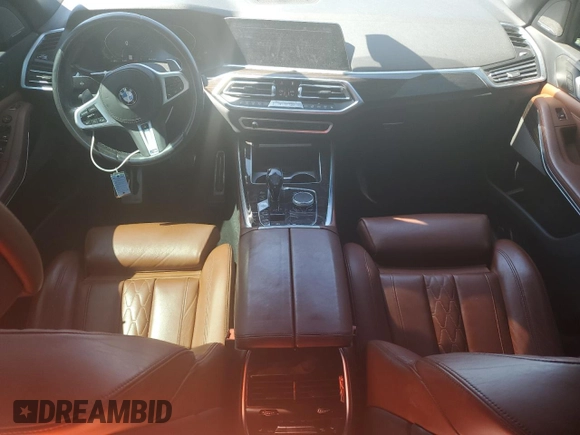 2019 BMW X5 xDrive40i with VIN 5UXCR6C53KLL14710, listed as a Copart auction lot 57408185 with 51,547 mi miles and Salvage title. Bid and sale history available at DreamBid. Image 8.